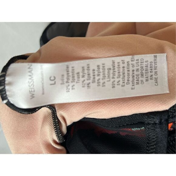 Weissman Costumes Dance Coral Orange Sequin Fringe Flapper Replay 12269 LC - Picture 8 of 8